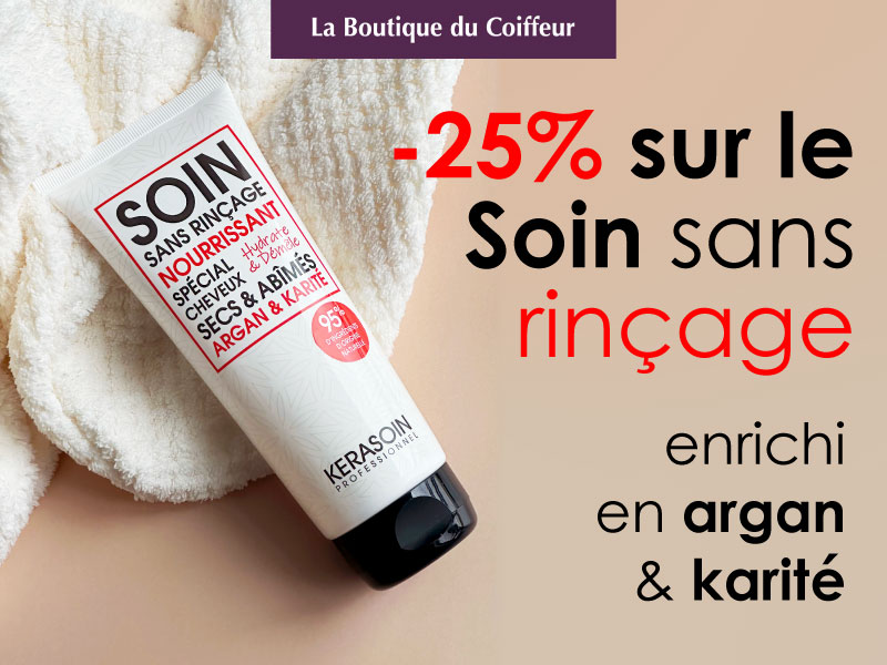 OFFRE DU MOIS : SOIN SANS RINCAGE