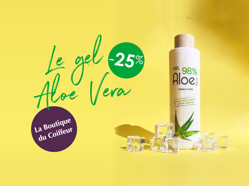 OFFRE DU MOIS : -25% sur le gel aloe vera visage et corps de Soteix