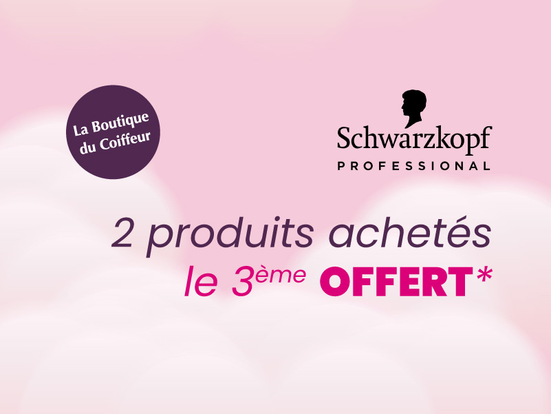 Image promotion : SCHWARZKOPF 2+1