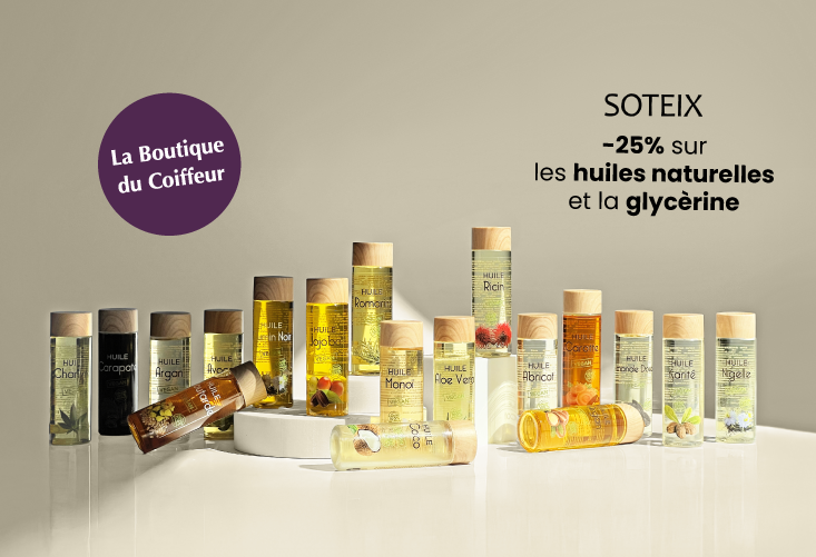 OFFRE DU MOIS : HUILES ET GLYCERINE SOTEIX