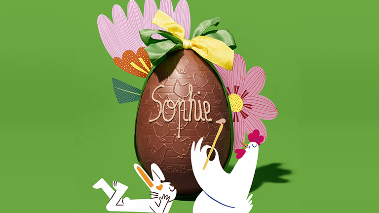 Jeff de Bruges - œufs de pâques 2026 - Croix Dampierre