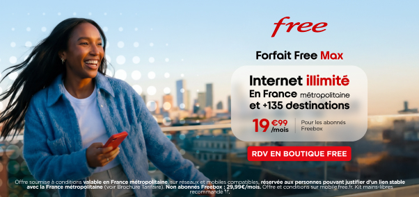 🌍 Internet illimité en France et à l’international !