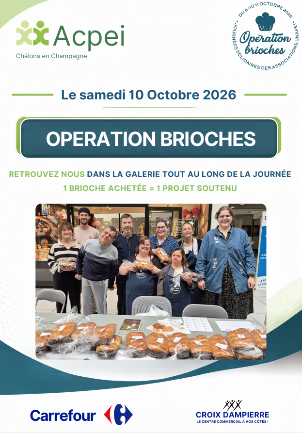 ACPEI opération brioches - Croix Dampierre